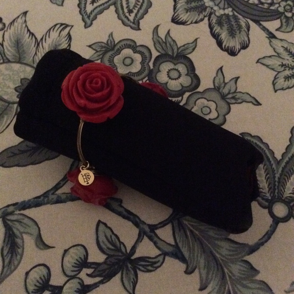 Bourbon and Boweties- Red Rose Bracelet